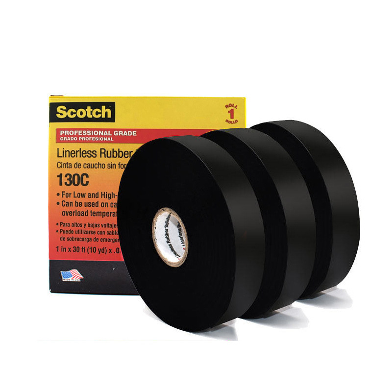 3M™ Scotch™ 130C 无衬层绝缘自粘带