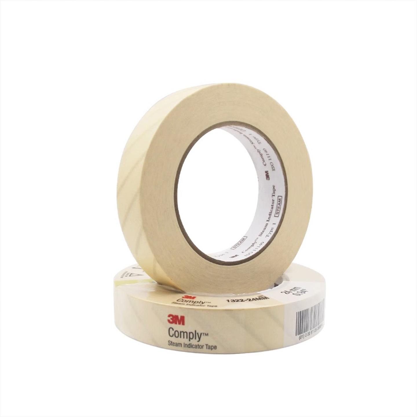 3M™ Comply™ 1322 无铅蒸汽灭菌指示胶带