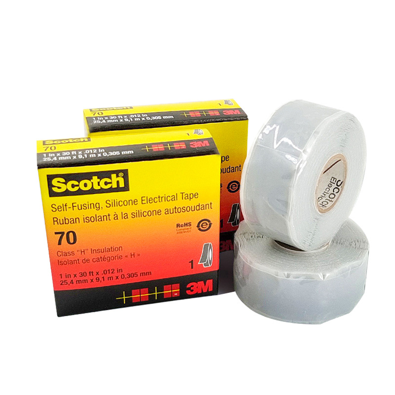 3MScotch® 70自融硅橡胶胶带